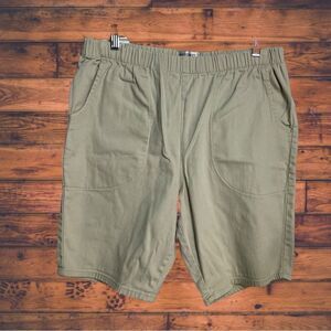 5 for‎ $25🔥Mainstreet Blues VTG Stretch Elastic Waist Shorts Size 14W